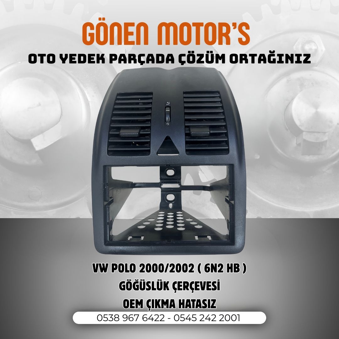 094 - 6N0 858 069 B Polo 6N2 Göğüs Çerçevesi | Havalandırma Çerçevesi