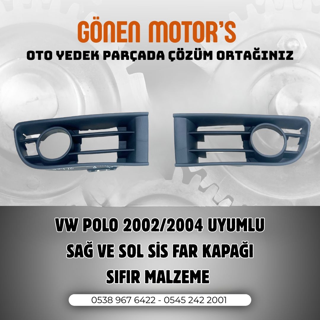098 - Polo 9N Sisli Tip Tampon Kapakları | 6Q0 853 665 – 6Q0 853 666 (2002–2004)