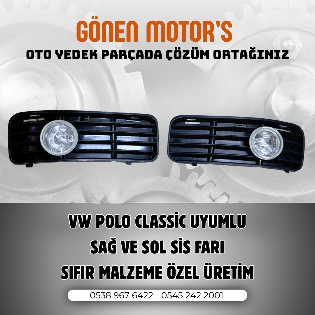099 - Polo Classic Sis Far Seti | 6K5 941 701 – 6K5 941 702 (Sağ – Sol)