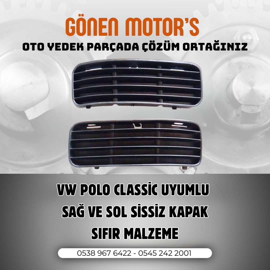 101 - Polo Classic Sissiz Tip Tampon Kapakları | 6K5 853 665 A – 6K5 853 666 A