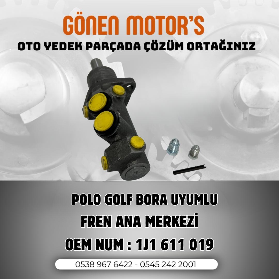 212 - 1J1 611 019 Fren Ana Merkezi – VW Polo OEM Uyumlu Fren Master Silindir
