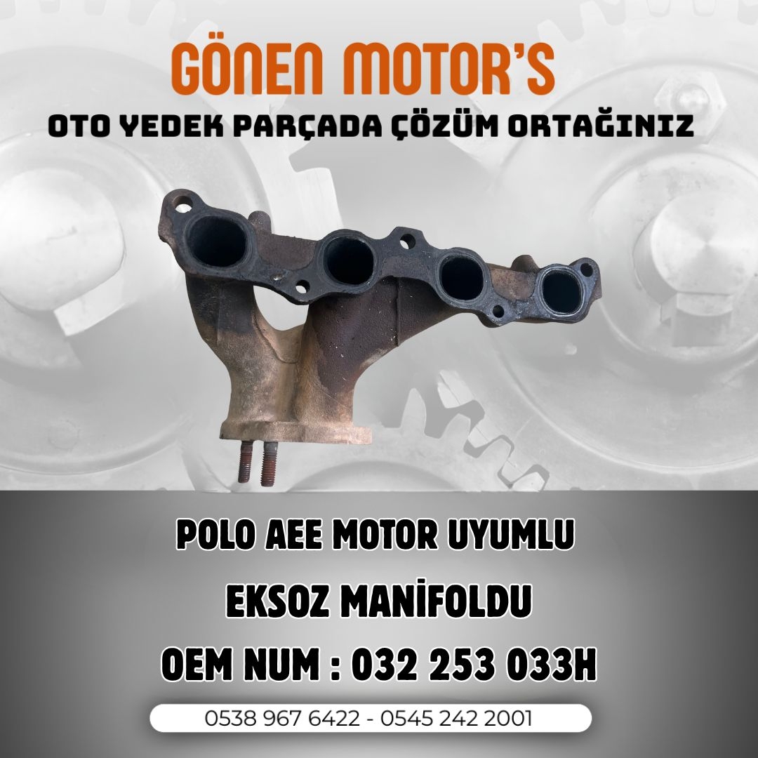 213 - 032 253 033H Eksoz Manifold – VW OEM Uyumlu Egzoz Kolektörü