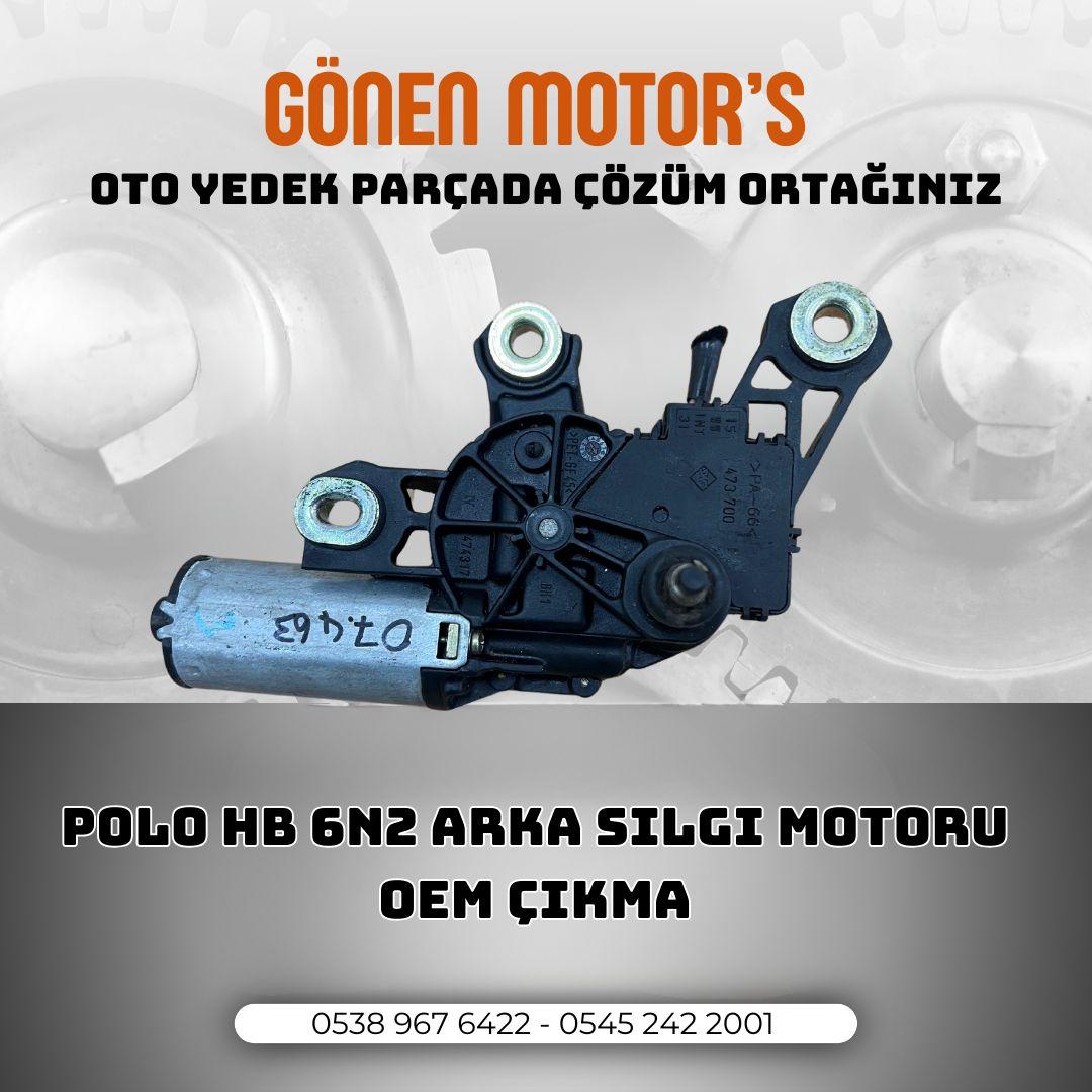 VOLKSWAGEN POLO ARKA SİLECEK MOTORU 2001 2009