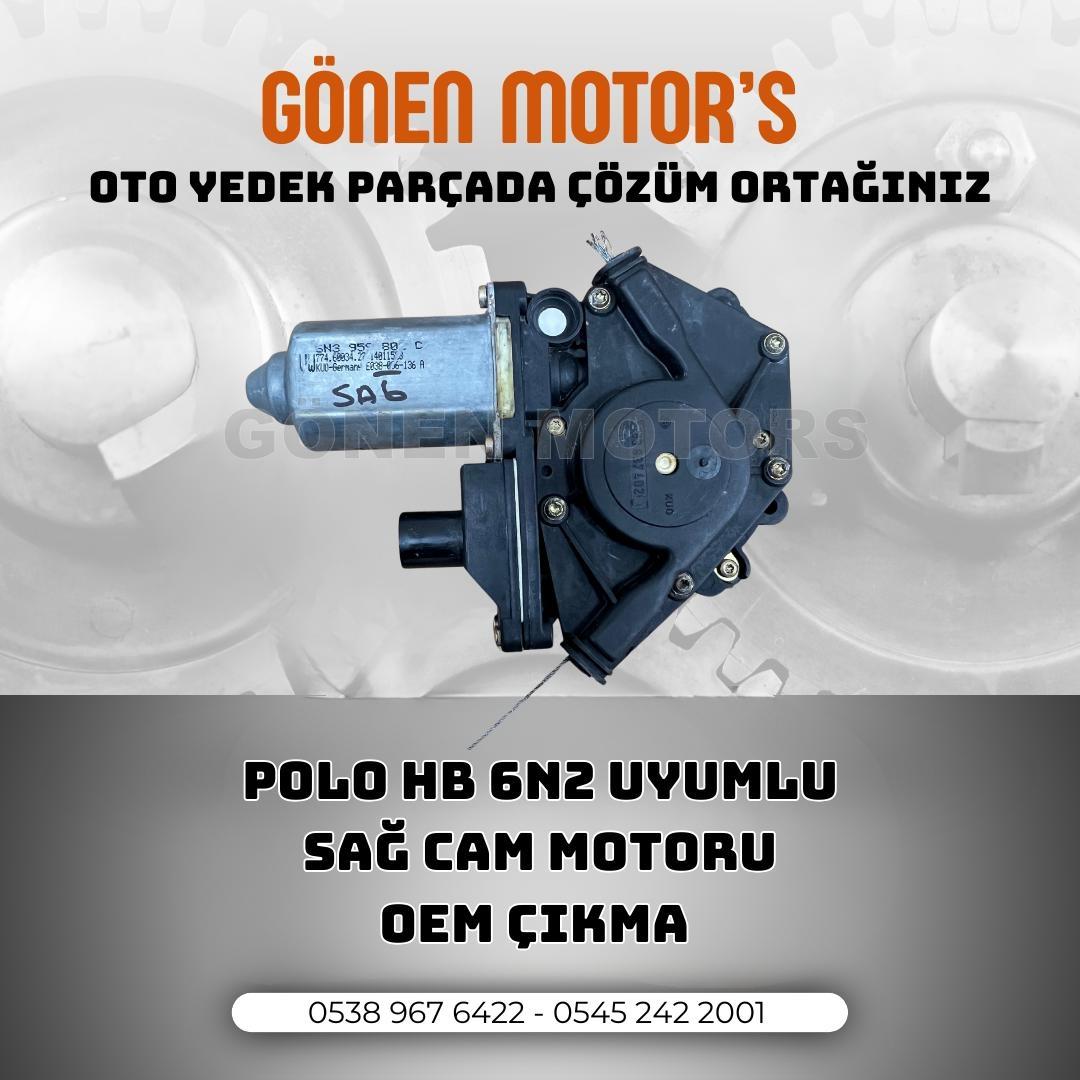 VOLKSWAGEN POLO 6N2 SAĞ CAM MOTORU  6N3 998 802 D